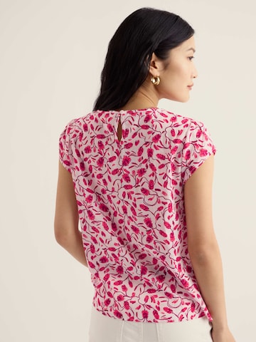 Seasalt Cornwall Blouse 'Garden Gate' in Pink