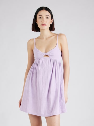 BILLABONG Summer dress 'IN A TWIST DRESS' in Purple: front