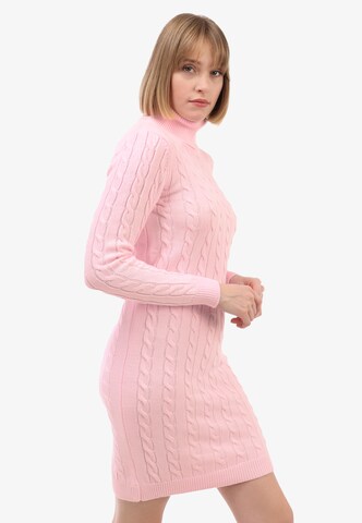Robes en maille Felix Hardy en rose