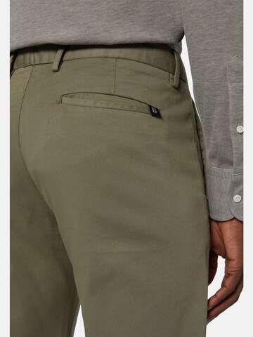 Boggi Milano Slimfit Chino 'Panama' in Groen