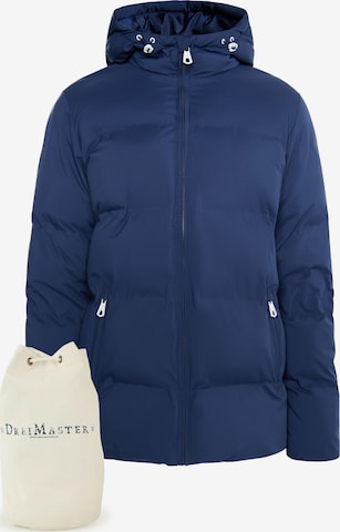 DreiMaster Maritim Funktionsfleecejacke und Shopper Set in Blau: predná strana