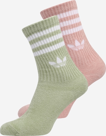 ADIDAS ORIGINALS Socken 'Cozy Crew ' in Grün: predná strana