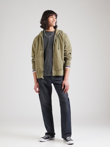 LEVI'S ® Ζακέτα φούτερ 'AUTHENTIC' σε πράσινο