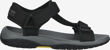 SKECHERS Wandelsandalen in Zwart