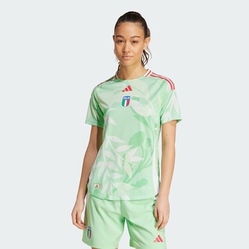 Maillot 'Italy 25 Away Authentic' ADIDAS PERFORMANCE en vert : devant