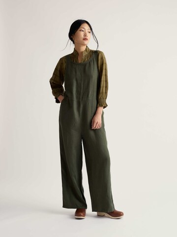 Seasalt Cornwall regular Jumpsuit 'Salt Air' i grøn: forside