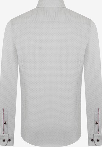 DENIM CULTURE Regular fit Button Up Shirt 'Mars' in Grey