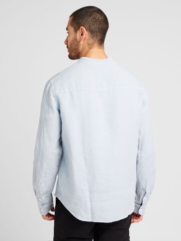 Zadig & Voltaire Regular fit Button Up Shirt 'STAN' in Blue