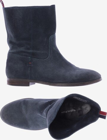 TOMMY HILFIGER Dress Boots in 37 in Blue: front