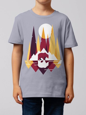 T-Shirt 'Von Bären und Bergen' watabout.kids en violet