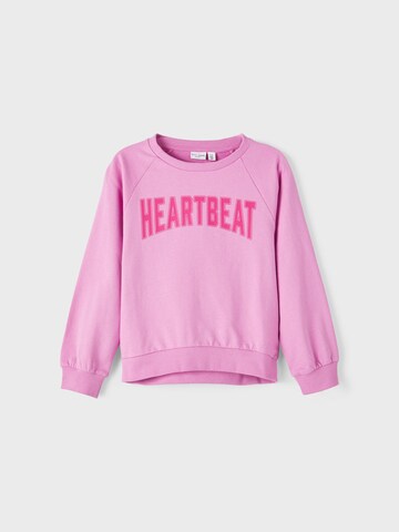 NAME IT - Sweatshirt 'Venus' em rosa