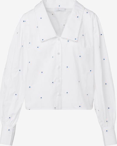 Laurella Bluza u kobalt plava / bijela / bijela, Pregled proizvoda