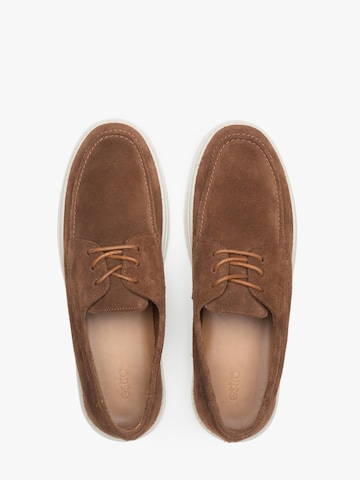 Estro Moccasins '09-49303' in Brown