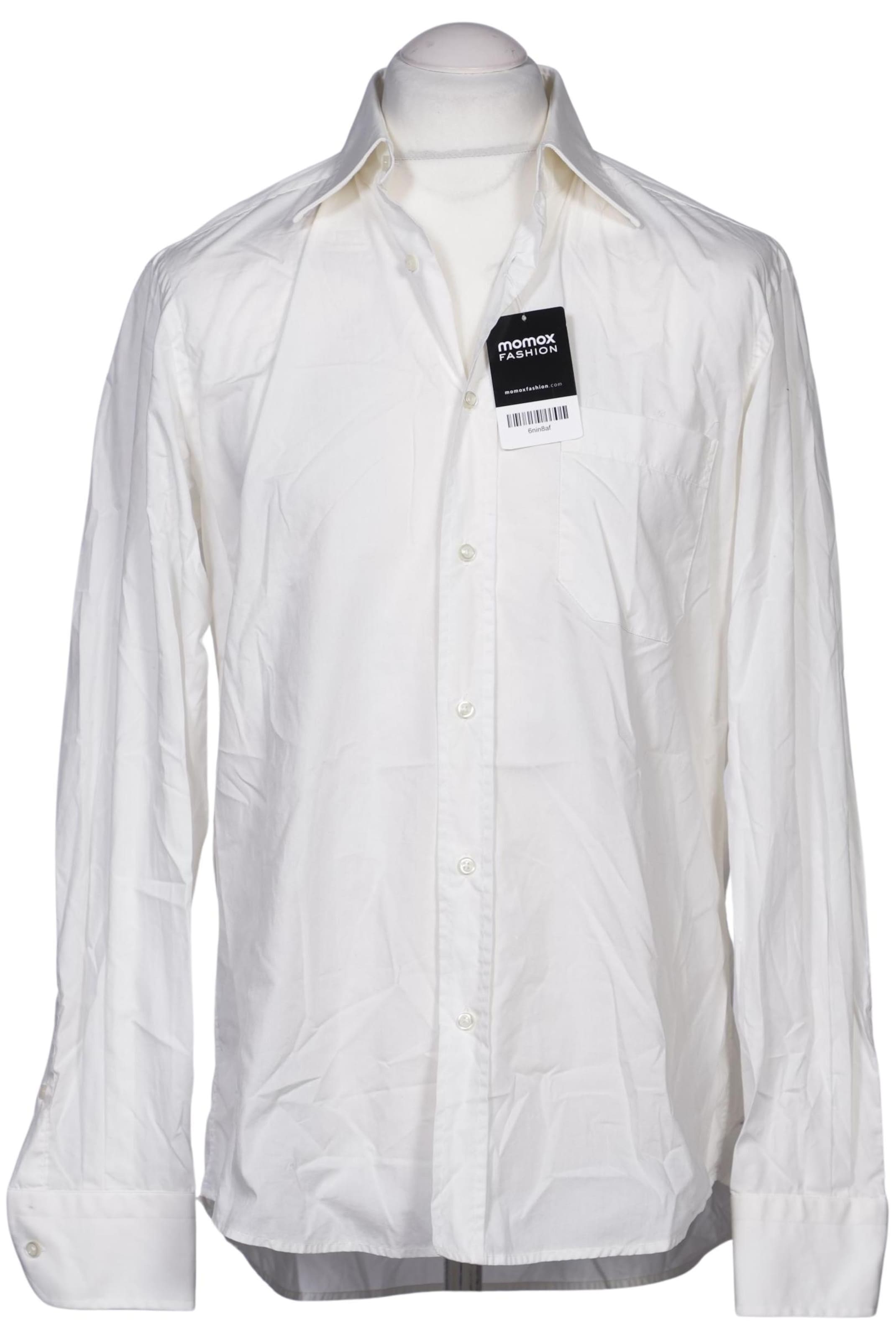 BOSS Button Up Shirt in M in White: front