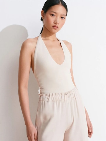 Dilvin Blusen in Beige: Vorderseite