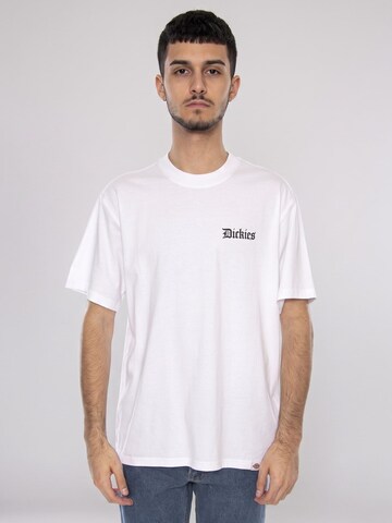 DICKIES Shirt 'Diner Tee White'‌ in Weiß
