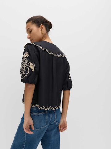 Marks & Spencer Bluse in Schwarz