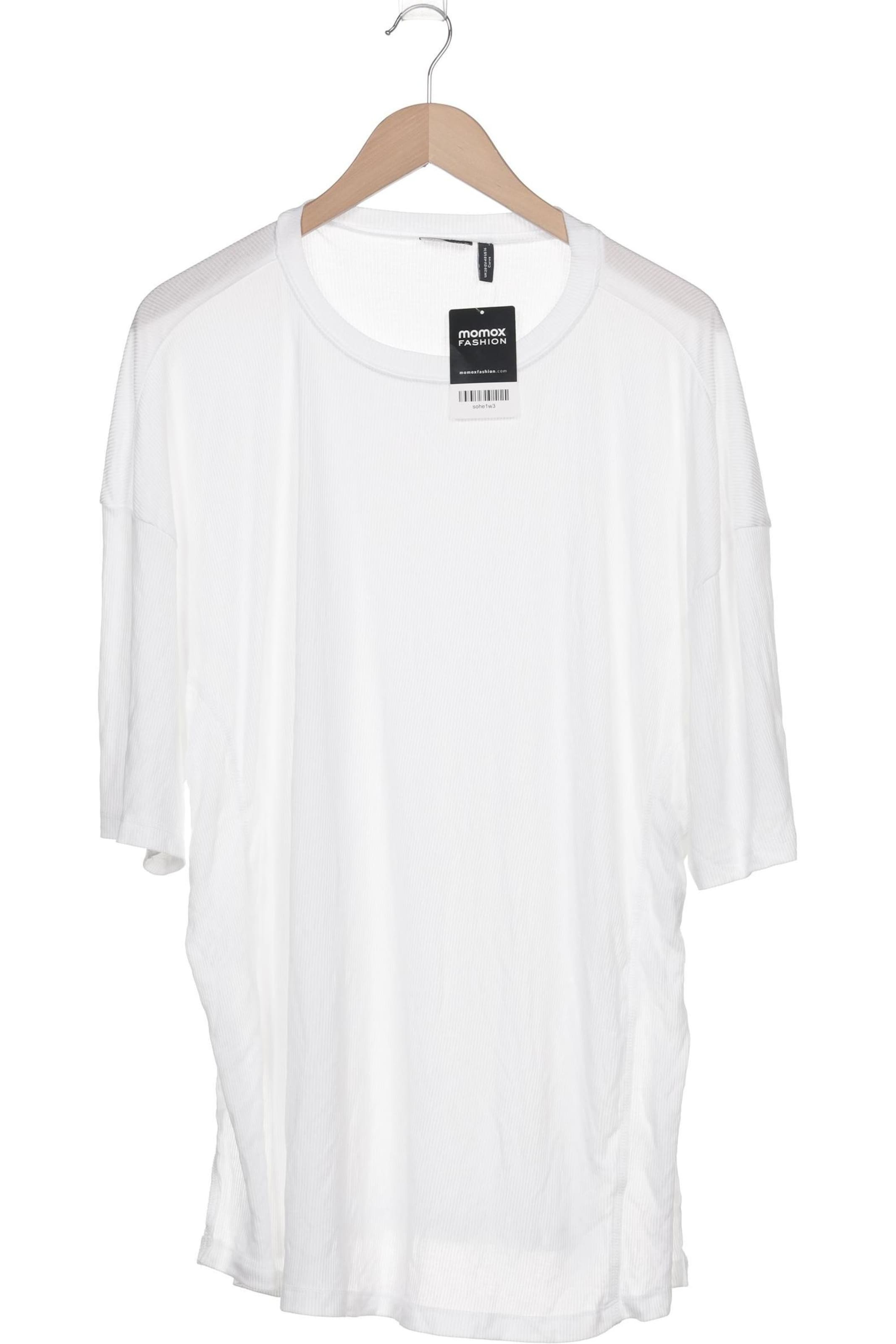 ASOS DESIGN Curve T-Shirt 4XL in Weiß: Vorderseite