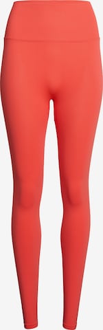 Skinny Pantaloni sportivi di Aim'n in rosso: frontale