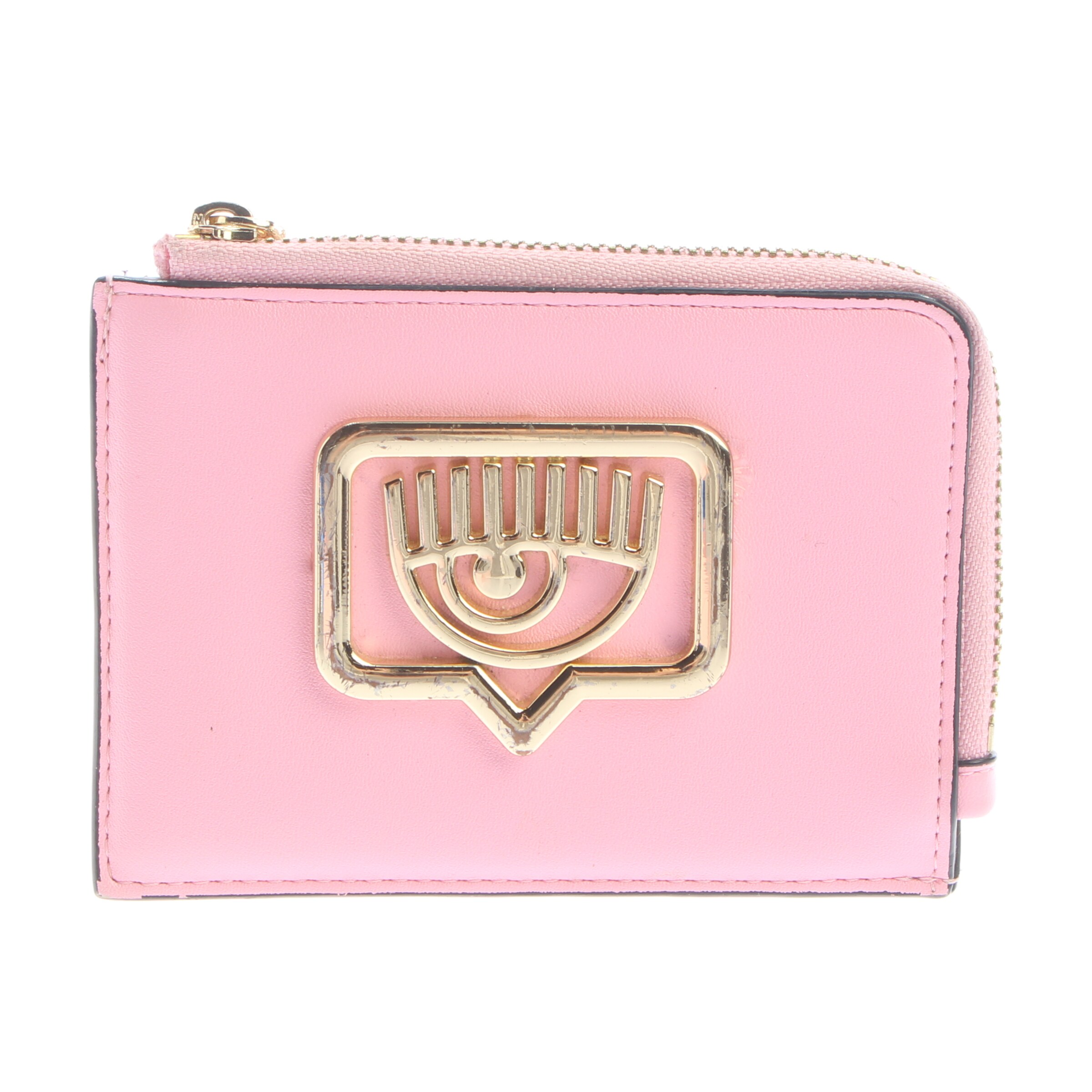 Chiara Ferragni Small Leather Goods in One size in Pink: front