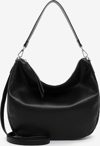 Emily & Noah Shoulder Bag ' Bordeaux ' in Black: front