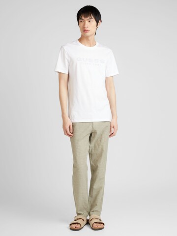 žalia JACK & JONES Standartinis „Chino“ stiliaus kelnės 'HACE PALMA'