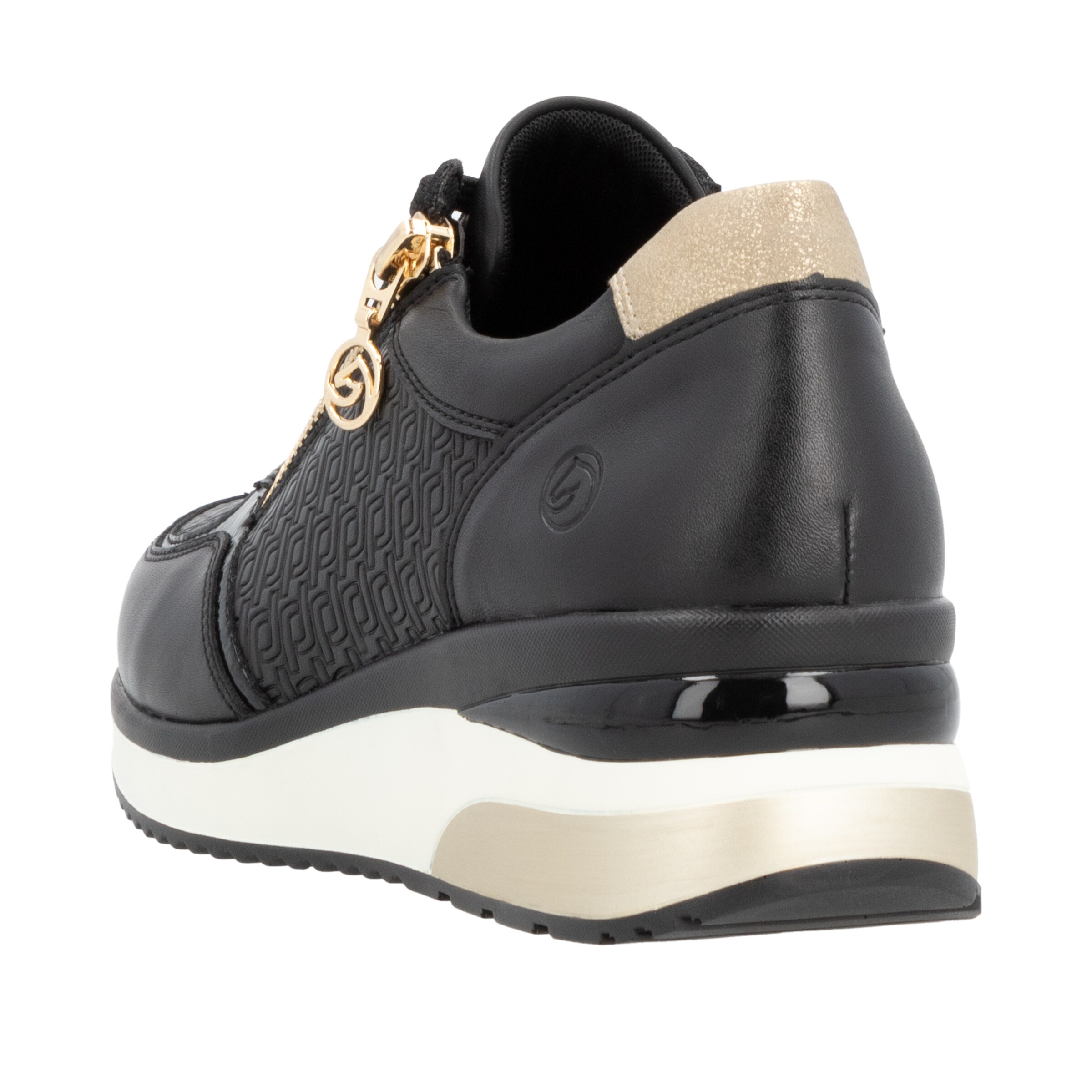 Baskets basses 'D2417' REMONTE en noir