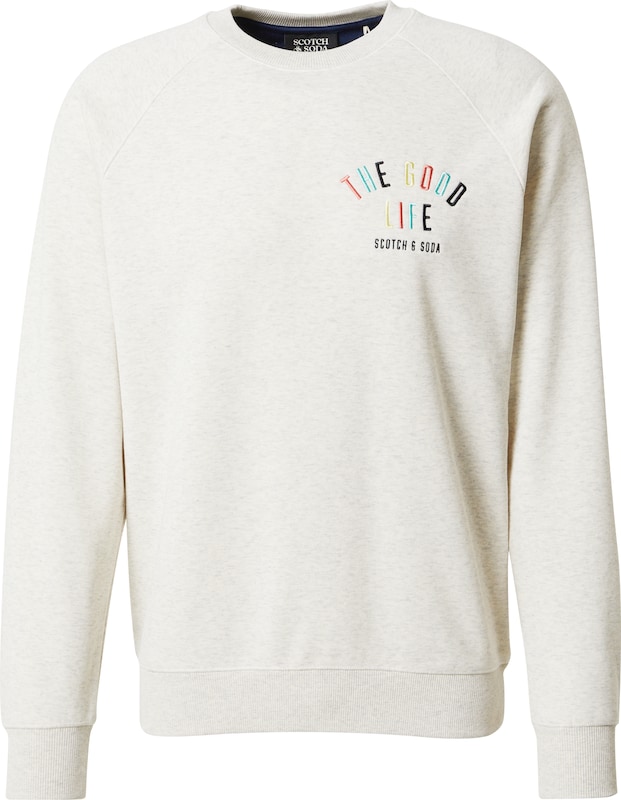 SCOTCH & SODA Sweatshirt in Hellgrau SCOTCH & SODA Sweatshirt in Hellgrau