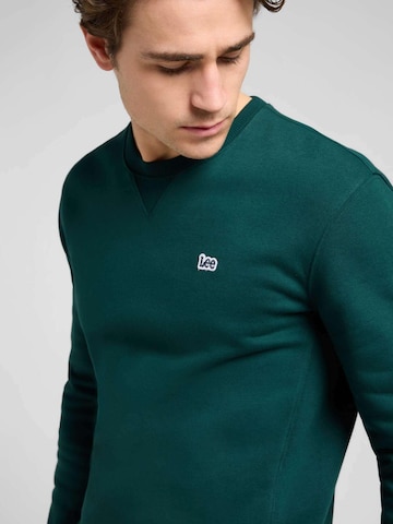 Lee Sweatshirt 'Patch Crew Sws' in Grün