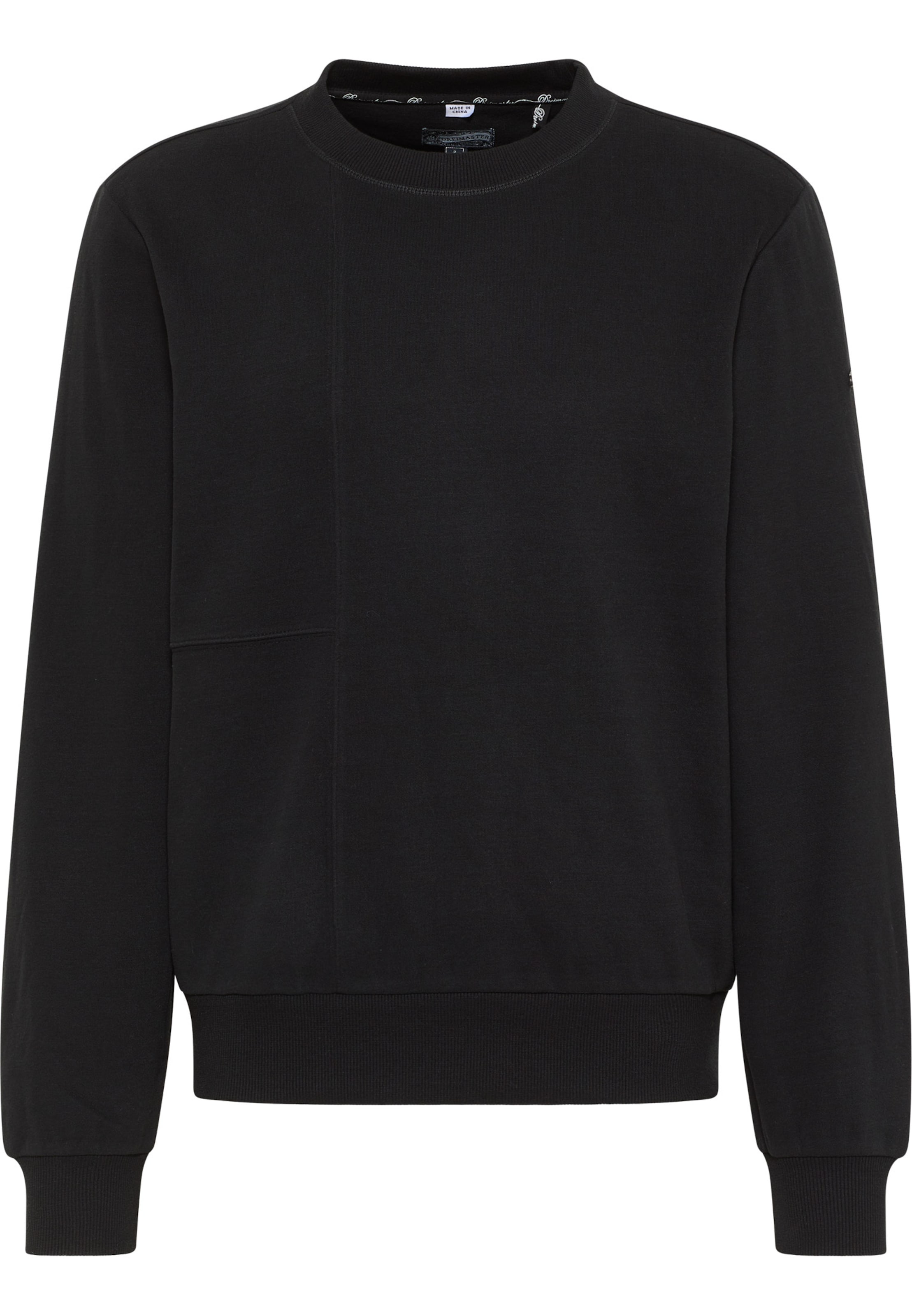 DreiMaster Vintage Sweatshirt 'Takelage' in Zwart: voorkant