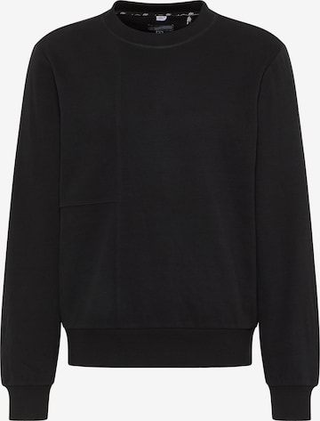 DreiMaster VintageSweater majica 'Takelage' - crna boja: prednji dio