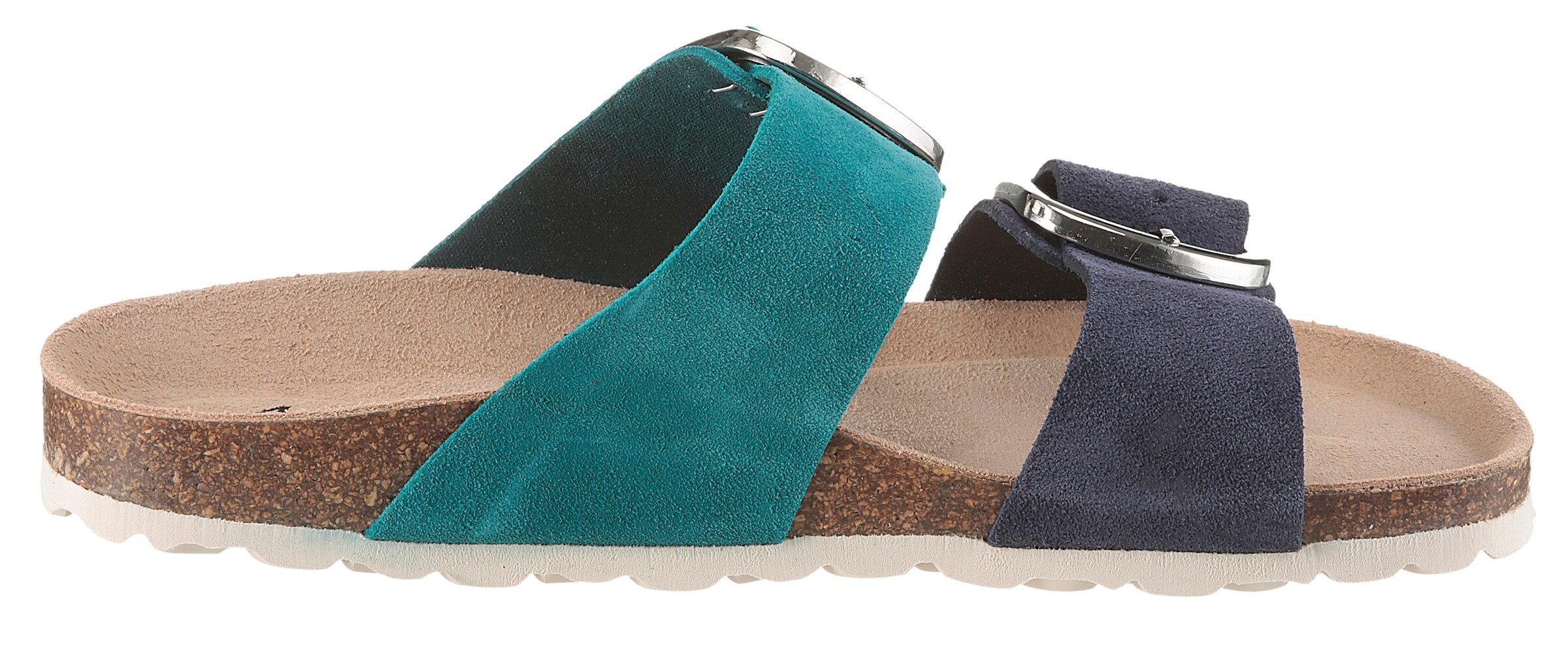 Aniston Mules in Blue