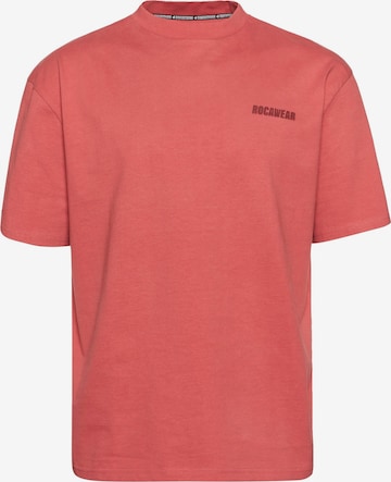 ROCAWEAR Shirt 'Clean' in Red: front