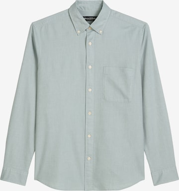 Marc O'Polo Button Up Shirt in Blue: front