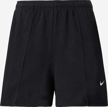 juoda Nike Sportswear Standartinis Kelnės 'OFFLN CHLL': priekis