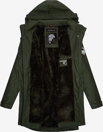 NAVAHOO Between-seasons coat 'Deike' in Green