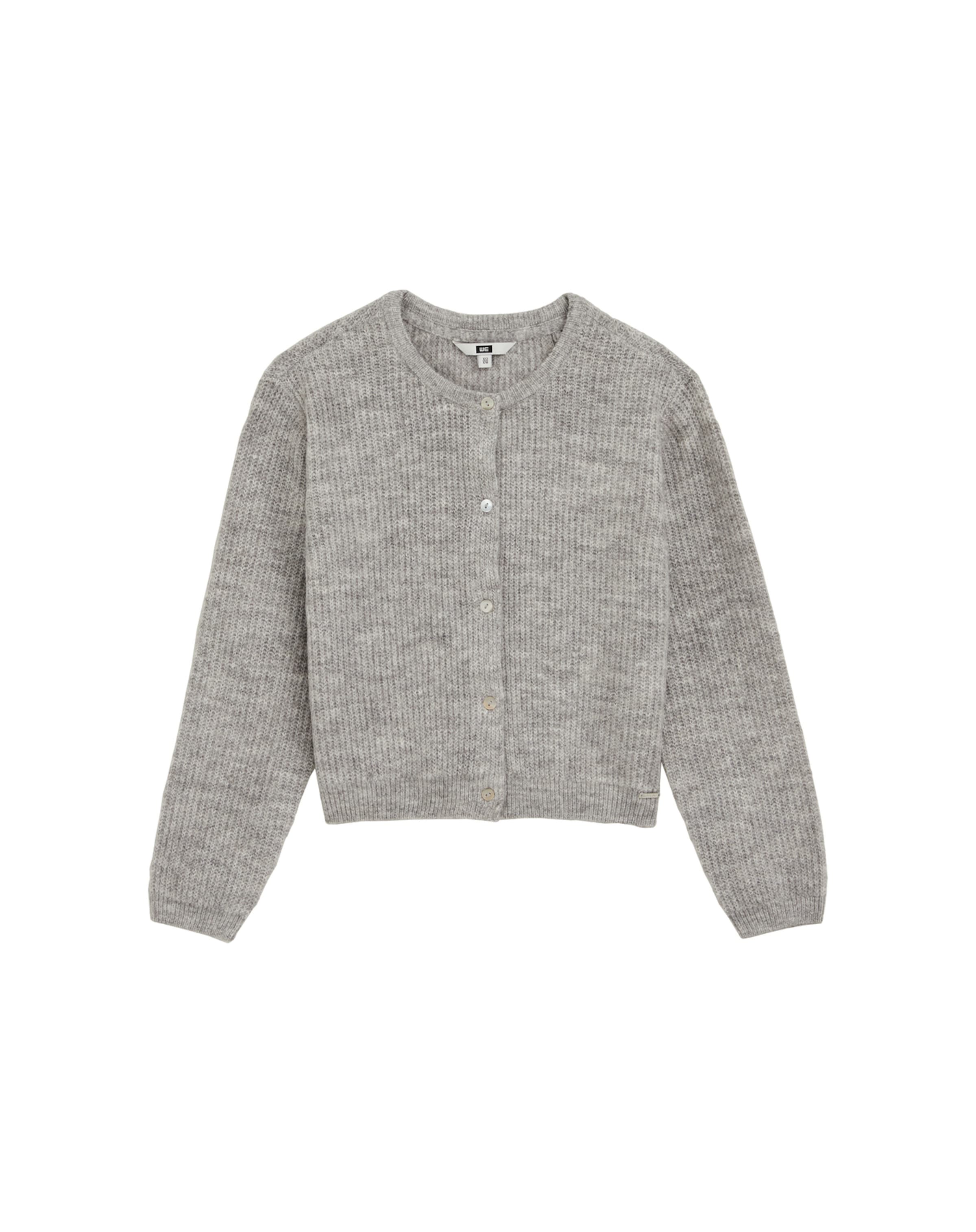 WE Fashion Neuletakki värissä harmaa: etupuoli