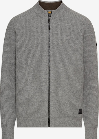 CAMEL ACTIVE Knit Cardigan in Grey: front