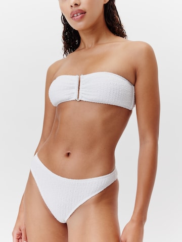 Pantaloncini per bikini 'Rika' di LeGer by Lena Gercke in bianco
