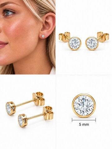 CHIVAL Earrings 'Core' in Gold