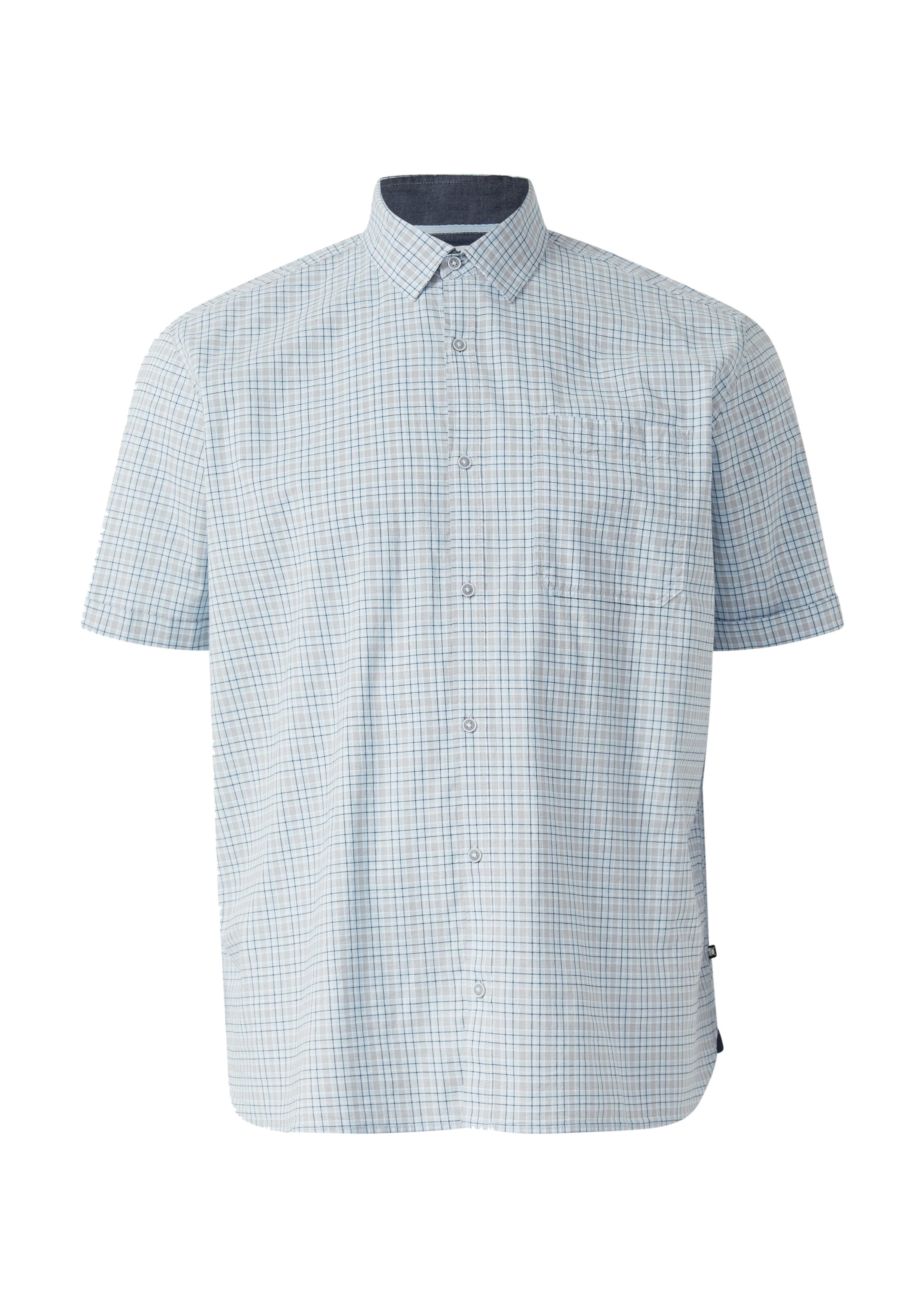 s.Oliver Regular fit Overhemd in Blauw: voorkant