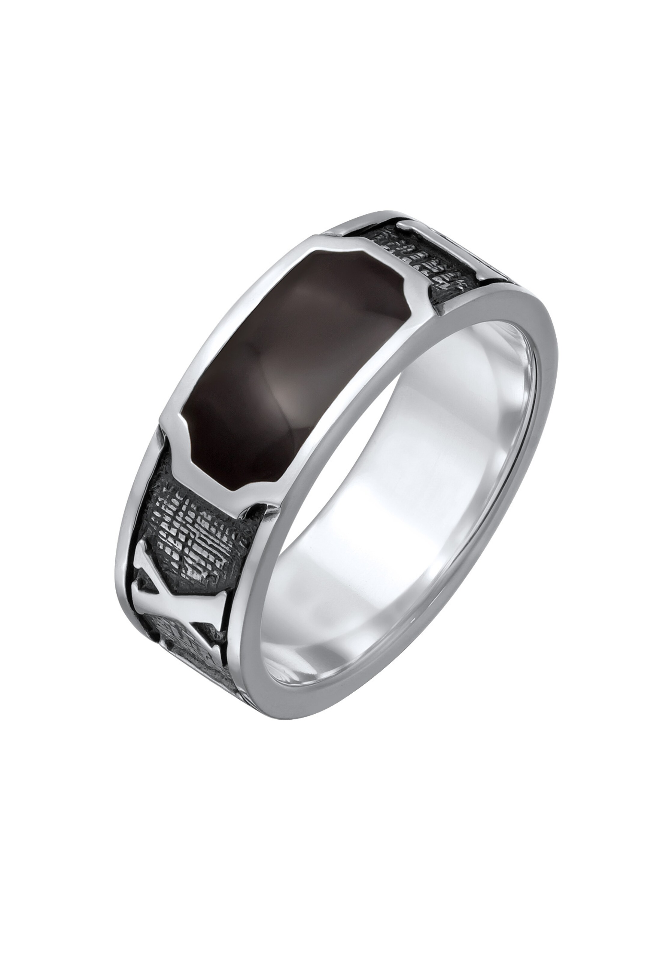 KUZZOI Ring 'Zahlen' in Silver