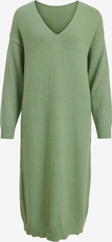VILA Sukienka z dzianiny 'FEAMI' w kolorze zielony: przód