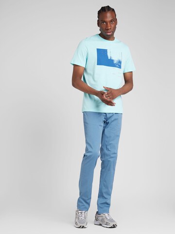 BLEND Slimfit Broek in Blauw