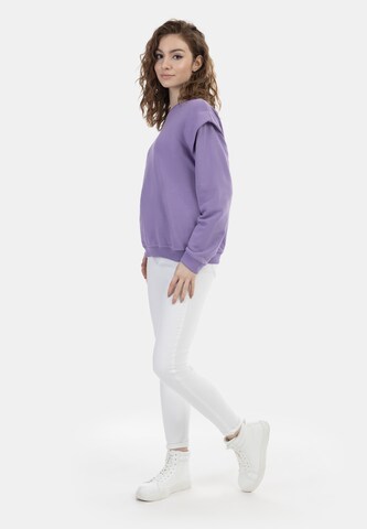 MYMO Sweatshirt i lila