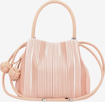 Sutraukiama rankinė iš faina, spalva – rožinė, Prekių apžvalga