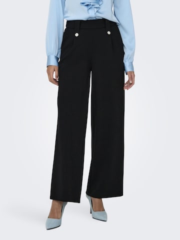 Regular Pantalon ONLY en noir : devant