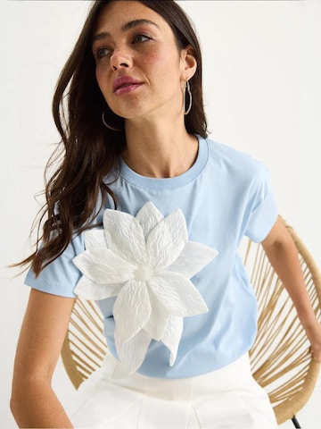 Bianco Lucci T-Shirts in Blau
