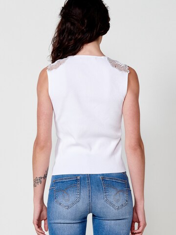 KOROSHI Top in Wit