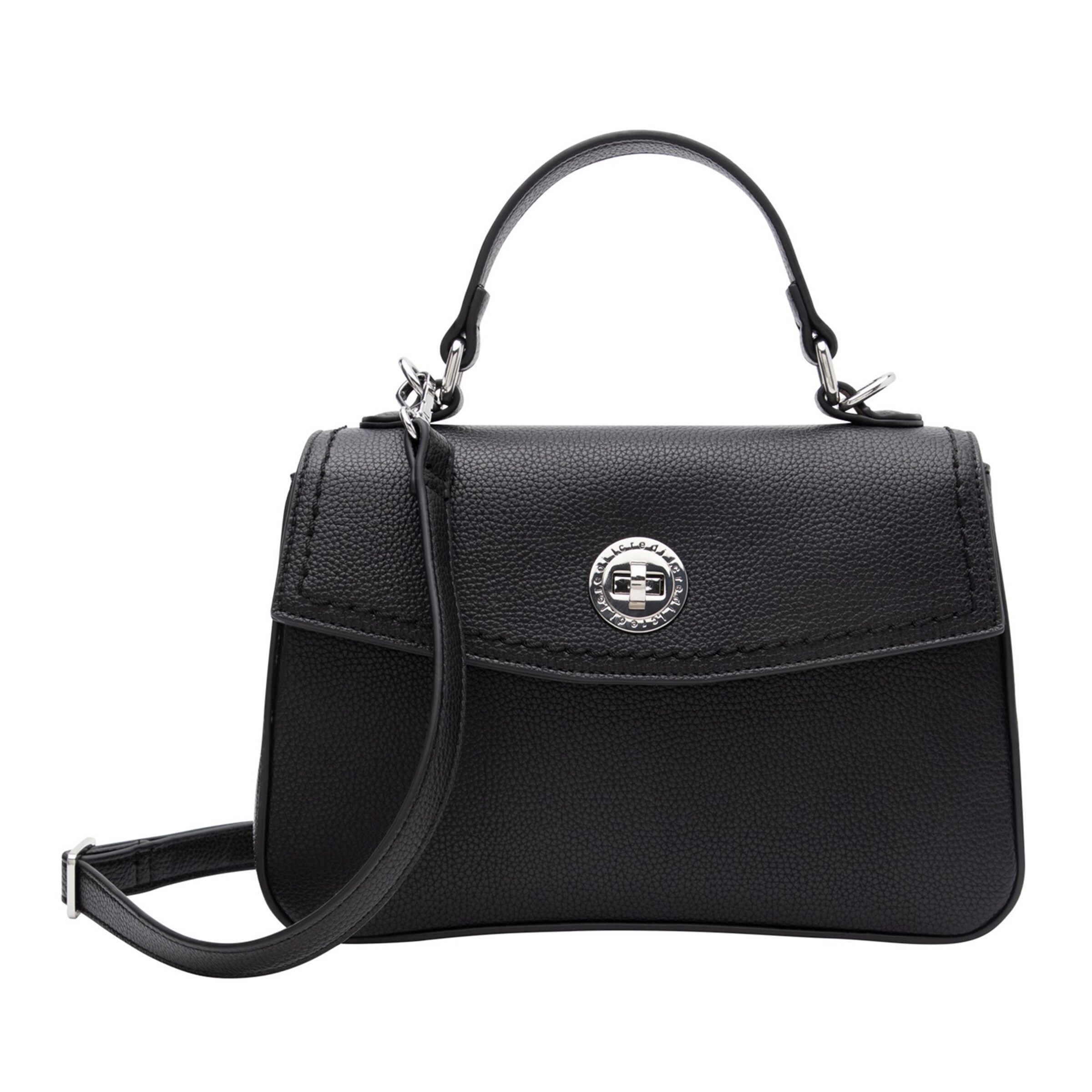 Sacs à main 'Pelagia' L.CREDI en noir : devant